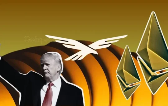 Donald Trump’s Project WLF Accumulates $9.88 Million Ethereum At the Dip