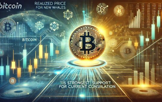 Bitcoin Realized Price For New Whales Marks Strongest Support For Current Consolidation – Analyst