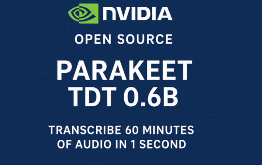 NVIDIA Open Sources Parakeet TDT 0.6B: Achieving a New Standard for Automatic Speech Recognition ASR and Transcribes an Hour of Audio in One Second
