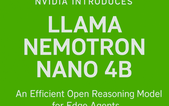 NVIDIA Releases Llama Nemotron Nano 4B: An Efficient Open Reasoning Model Optimized for Edge AI and Scientific Tasks