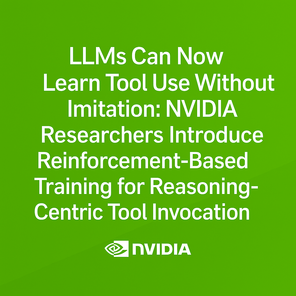 Reinforcement Learning, Not Fine-Tuning: Nemotron-Tool-N1 Trains LLMs to Use Tools with Minimal Supervision and Maximum Generalization
