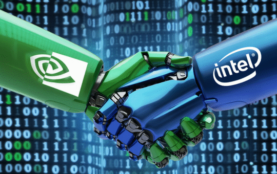 Intel Spikes 23% on Deal With Nvidia to Develop AI Hardware