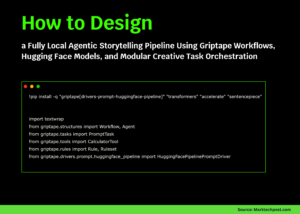 How to Design a Fully Local Agentic Storytelling Pipeline Using Griptape Workflows, Hugging Face Models, and Modular Creative Task Orchestration